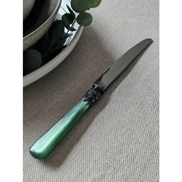 Knife, Green (mother-of-pearl), Dinner