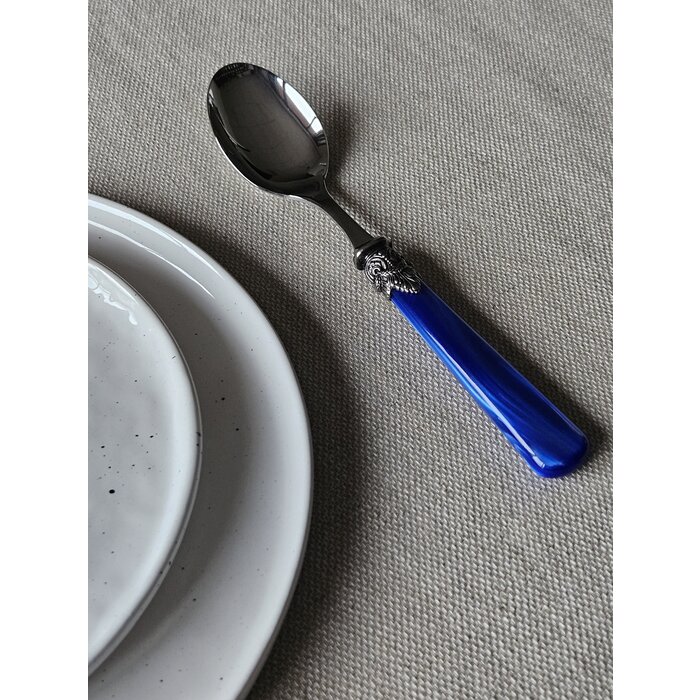 Cuillère, Bleu (nacré), Dîner