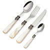 Dinner Cutlery Set, Ivory with Mother of Pearl, 4 pieces, 1 person