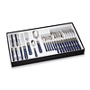 Cutlery Cassette, Blue without Mother of Pearl, 24-piece for 6 people