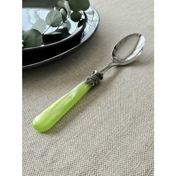 Cuillère, Vert Clair (éclat nacré), Dîner