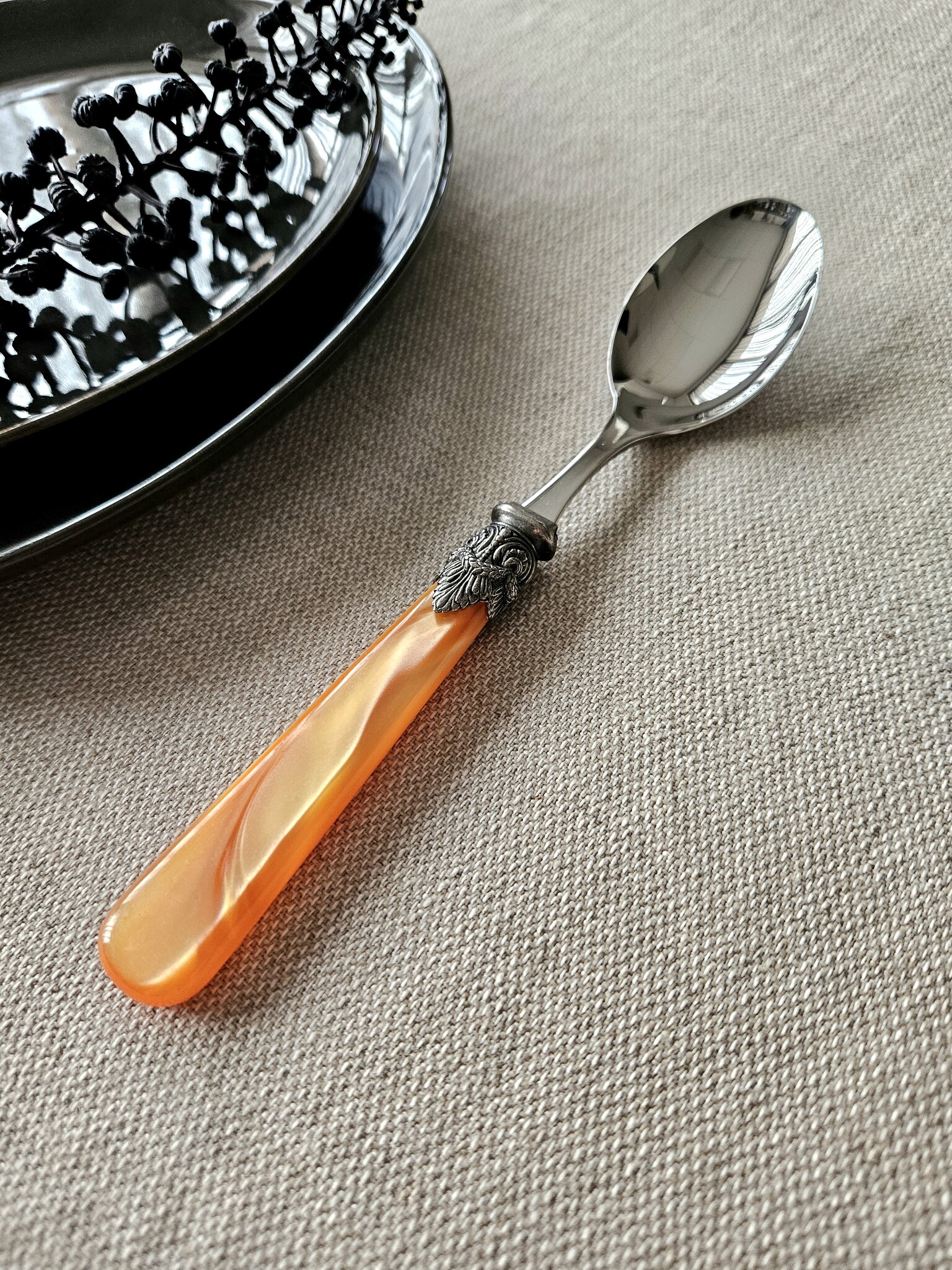 Tafellöffel, Orange (perlmutt), EME Napoleon