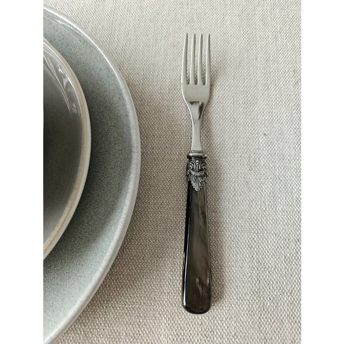 Gabel, Braun (perlmuttglanz), Abendessen