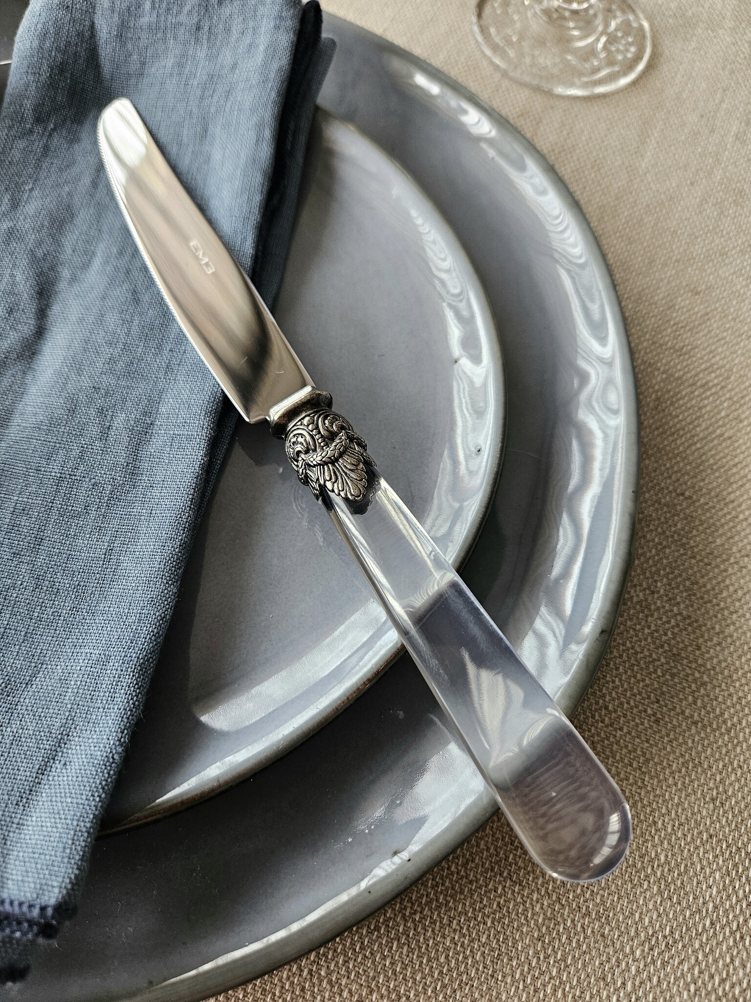 Couteau, Transparent, Dîner