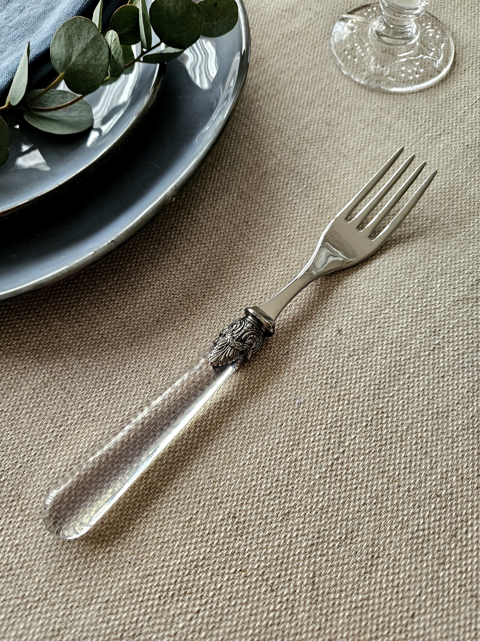 Gabel, Transparente, Abendessen