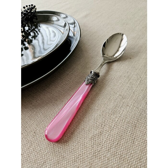 Spoon, Fuchsia (mother-of-pearl), Dinner