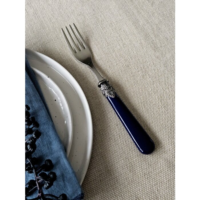 Vork, Blauw (mat), voor het diner, EME Napoleon