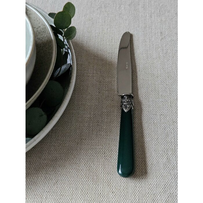 Knife, Green (plain), Dinner