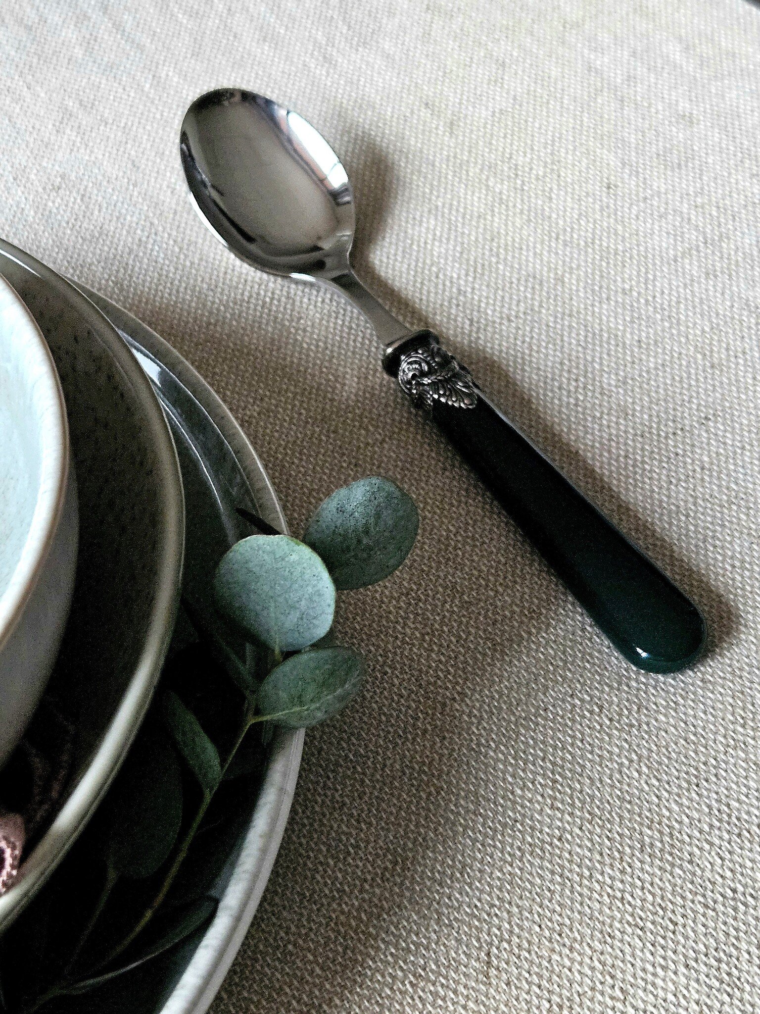 Lepel, Groen (mat), voor het diner, EME Napoleon