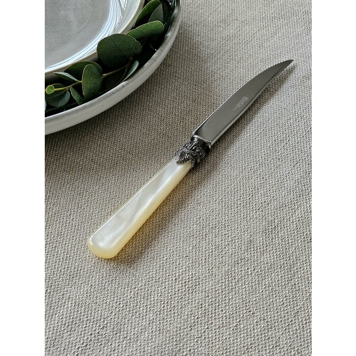 Steakmes, Ivoor (parelmoerglans)