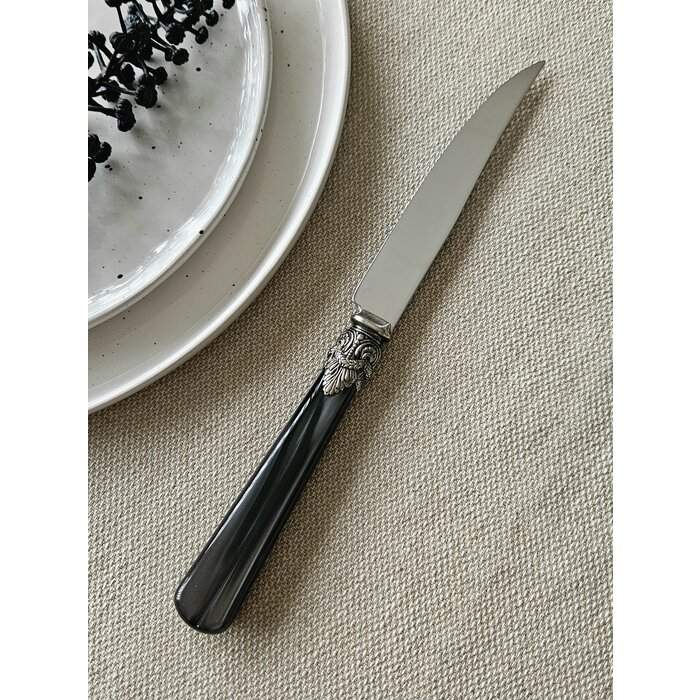 Steakmesser, Schwarz (perlmutt), EME Napoleon