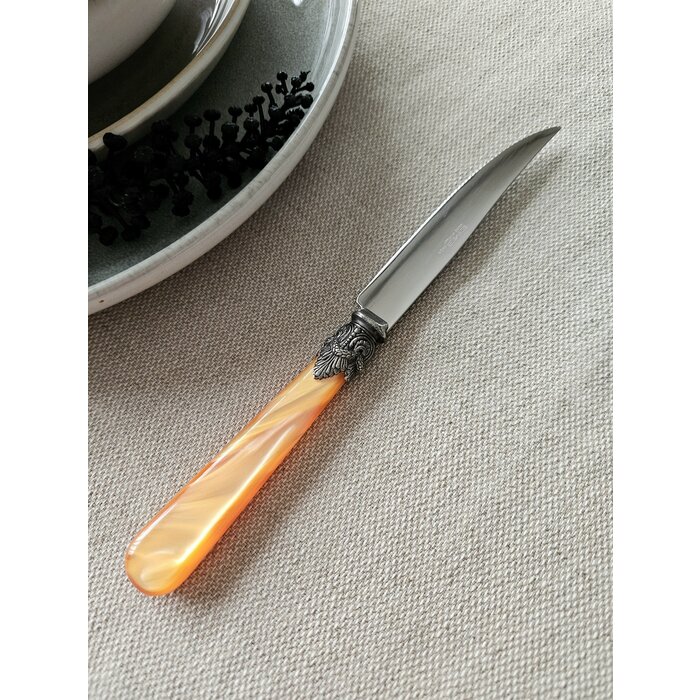 Couteau à Steak, Orange (nacré)