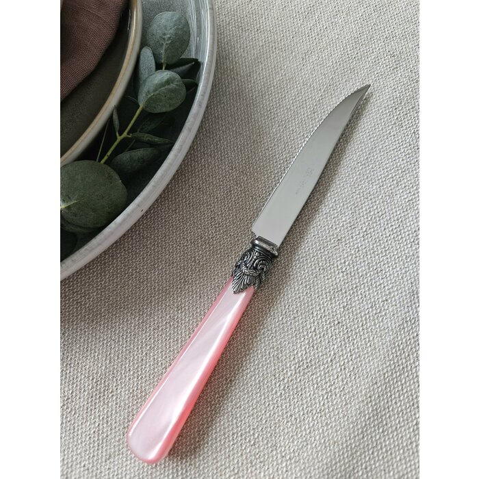 Couteau à Steak, Rose (nacré)