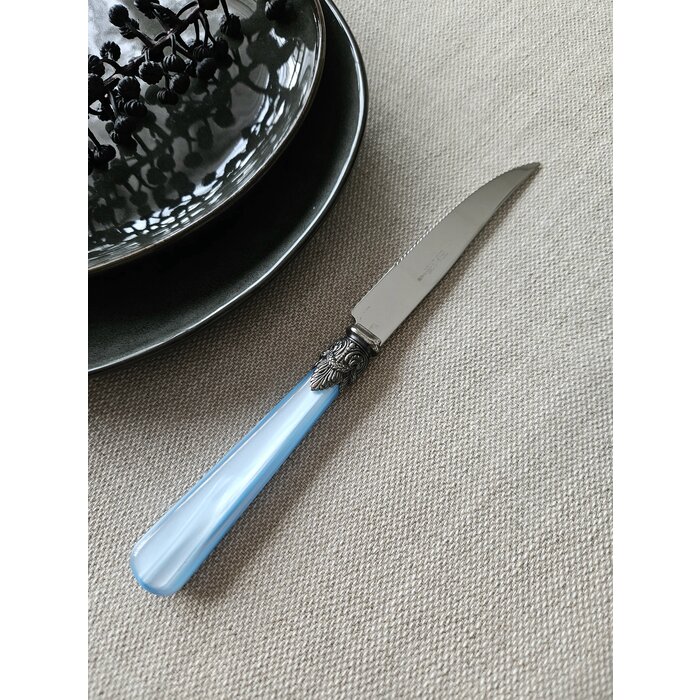 Steakmesser, Hellblau (perlmutt), EME Napoleon