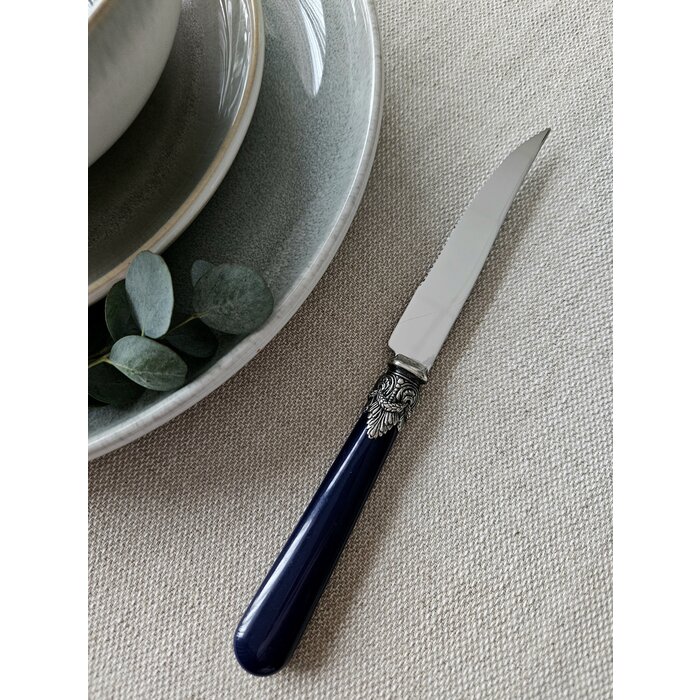 Steak Knife, Blue (matte)