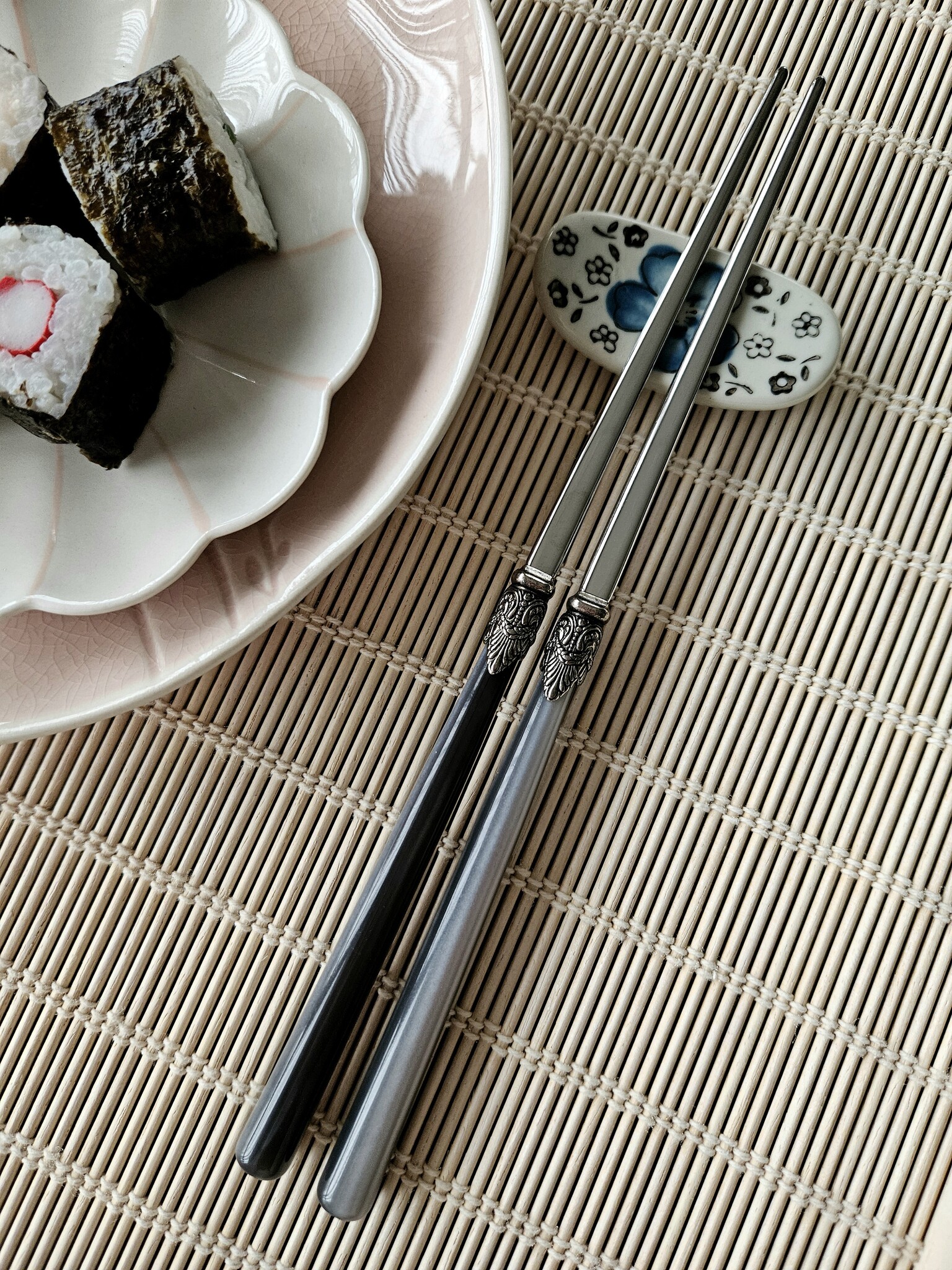 Chopsticks, Grijs (parelmoerglans)