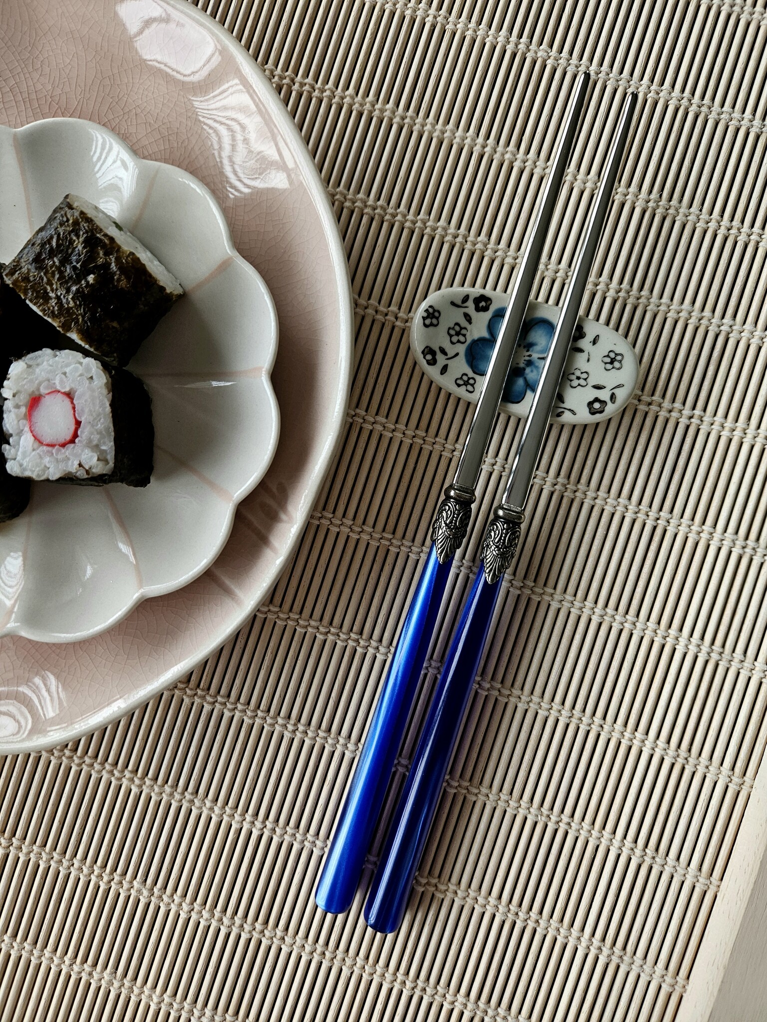 Chopsticks, Blauw (parelmoer), EME Napoleon