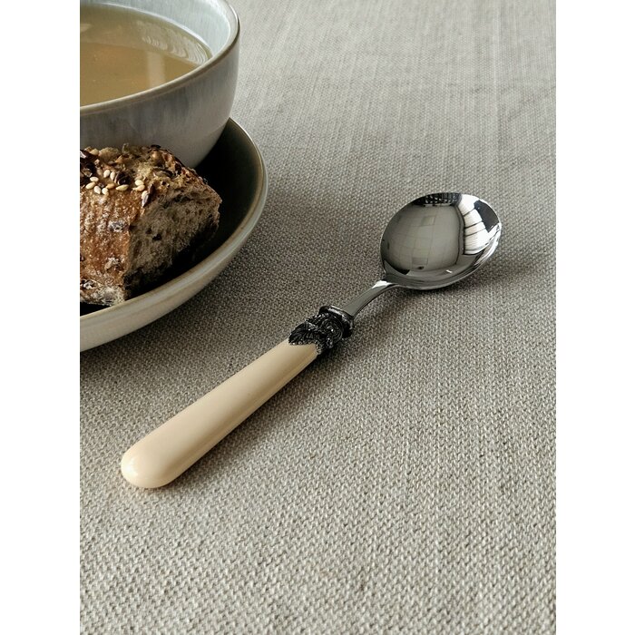 Lepel, Ivoor (mat), voor Soep, EME Napoleon