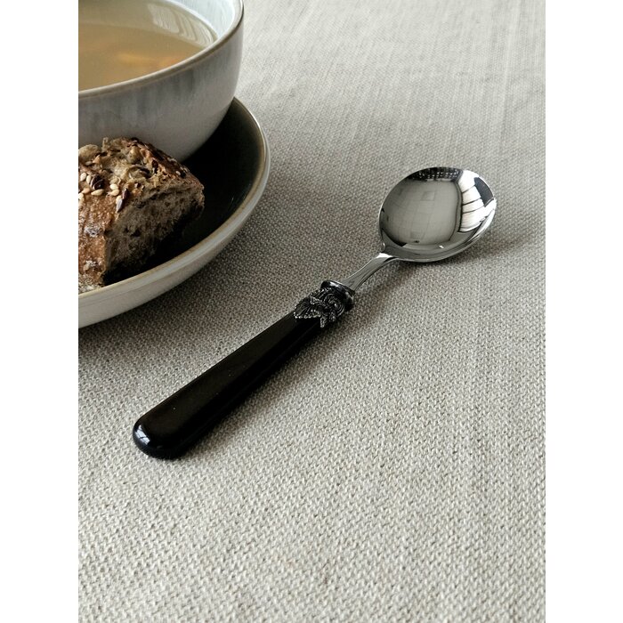 Spoon, Brown (mother-of-pearl sheen), for Soup