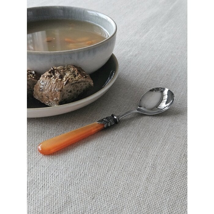 Spoon, Orange (mother-of-pearl), for Soup