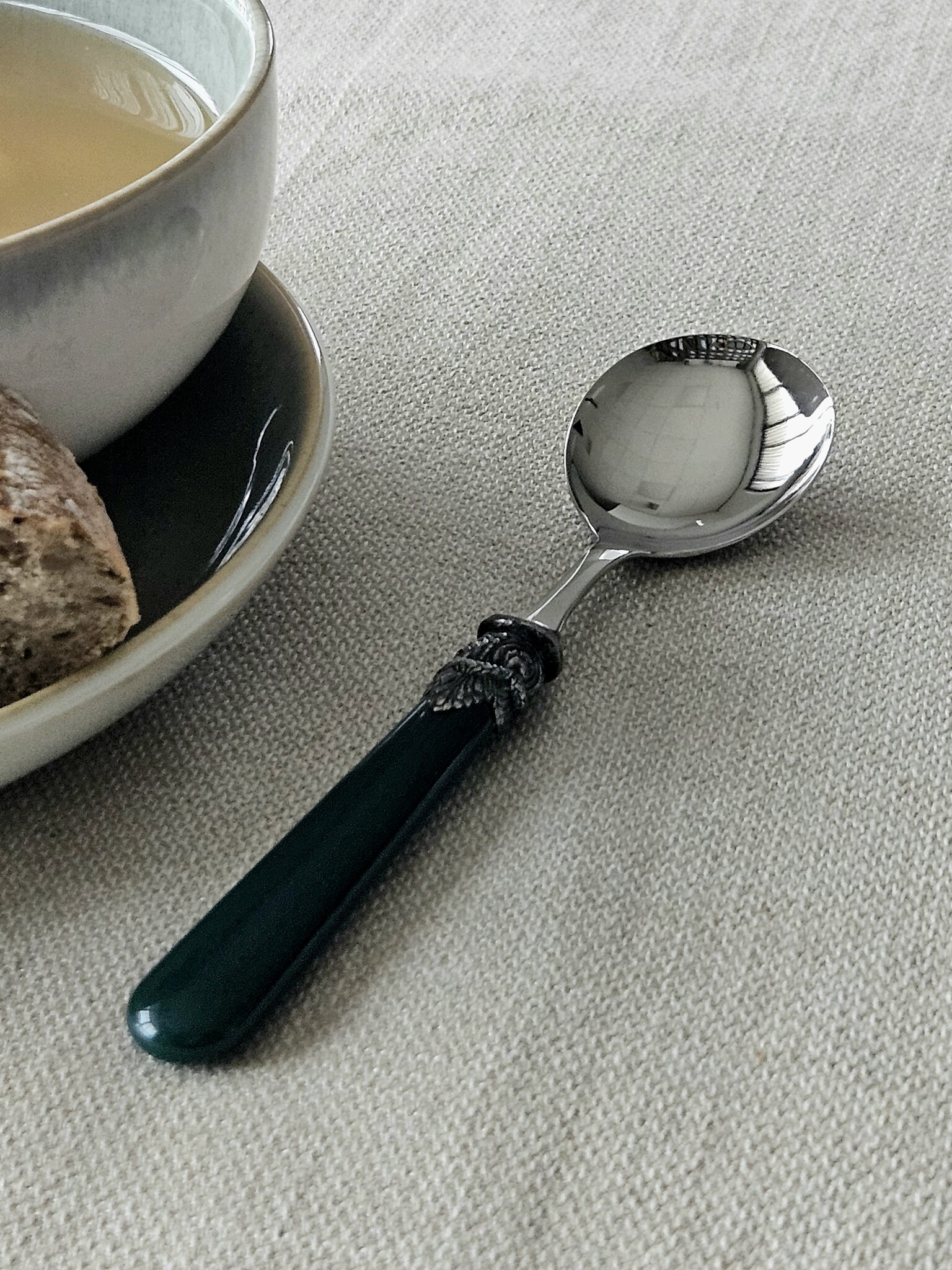 Lepel, Groen (mat), voor Soep, EME Napoleon