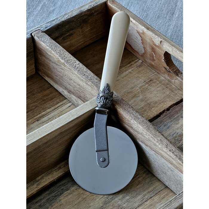 Pizzasnijder, met Ivoor  handvat (mat), EME Napoleon