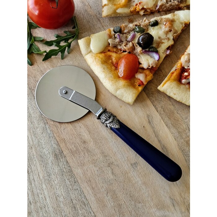 Cortador de Pizza, con mango Azul (mate)
