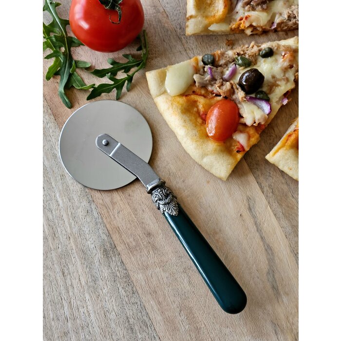 Cortador de Pizza, con mango Verde (mate)