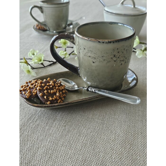 Cuillère à Thé, petite, avec manche Transparent