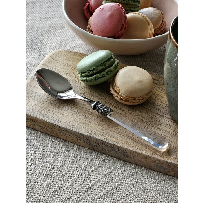 Cucharilla de té, con mango Transparente