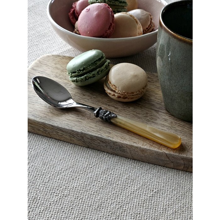 Theelepel, met Honing handvat (parelmoer), EME Napoleon