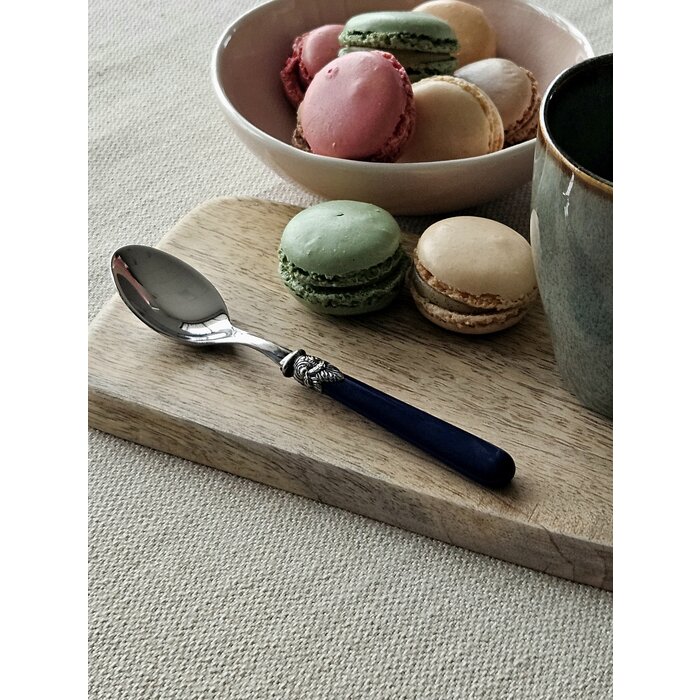 Theelepel, met Blauw handvat (mat), EME Napoleon