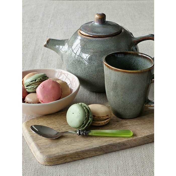 Teelöffel, Hellgrün (perlmutt), EME Napoleon