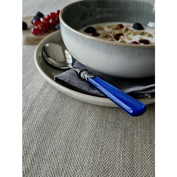 Cuchara, Azul (nácar), Desayuno