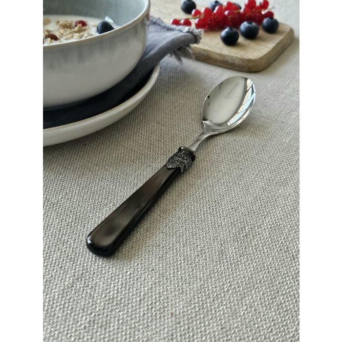 Spoon, Brown (mother-of-pearl sheen), Breakfast