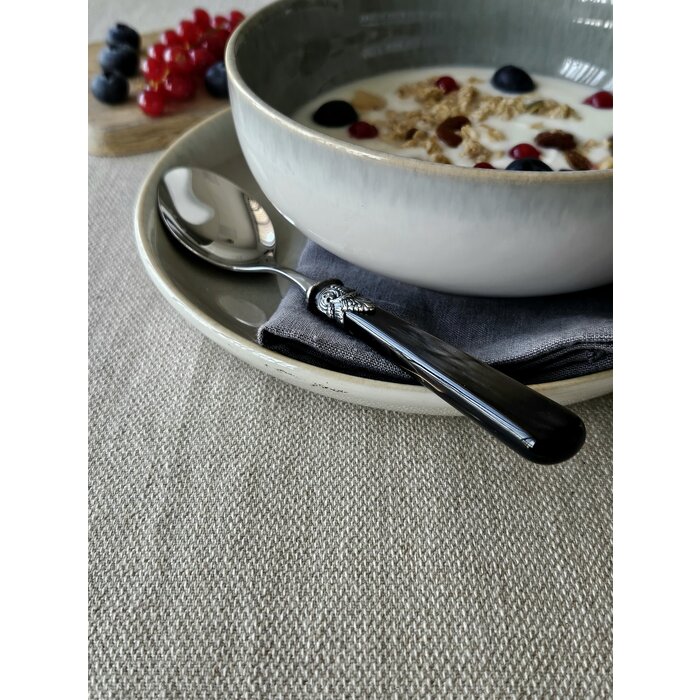 Spoon, Brown (mother-of-pearl sheen), Breakfast