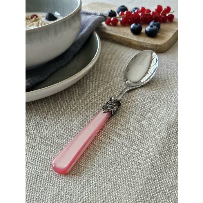 Spoon, Pink (mother-of-pearl), Breakfast