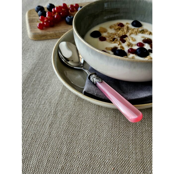 Cuchara, Rosa (nácar), Desayuno