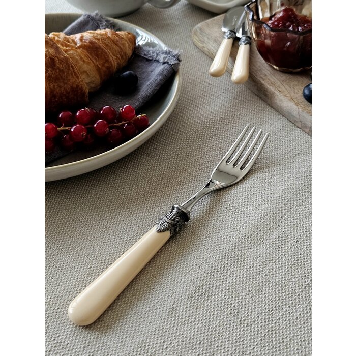 Frühstücksgabel, Elfenbein (matt), EME Napoleon