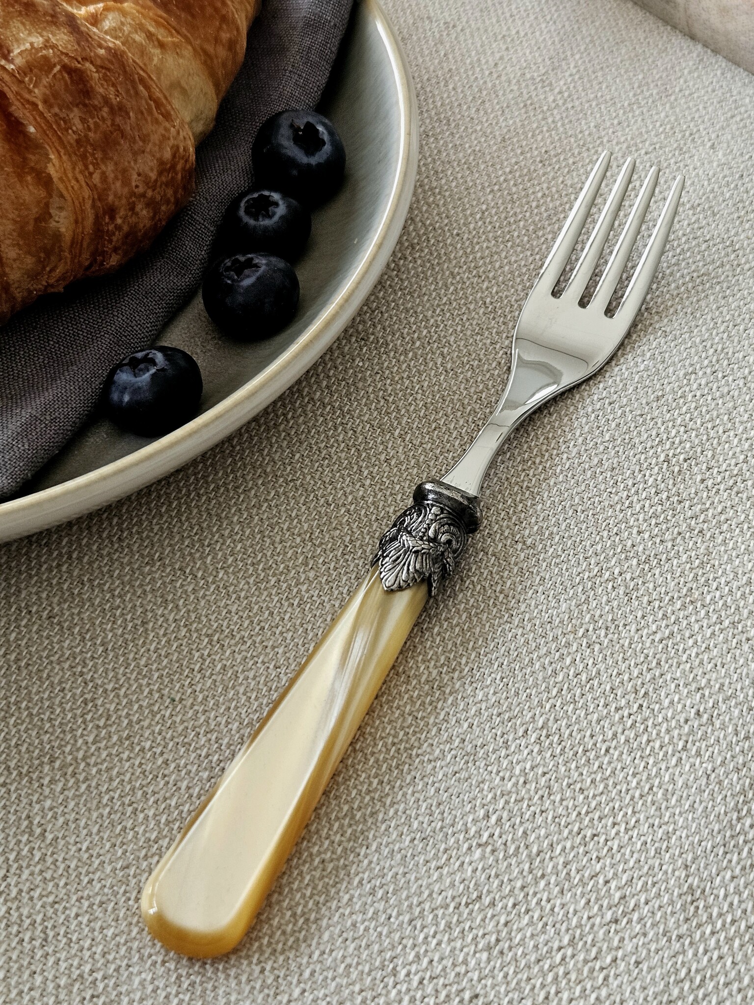 Fourchette, Miel Or (nacré), Petit-Déjeuner