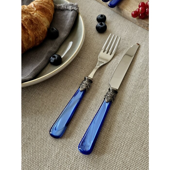 Fourchette, Bleu (nacré), Petit-Déjeuner
