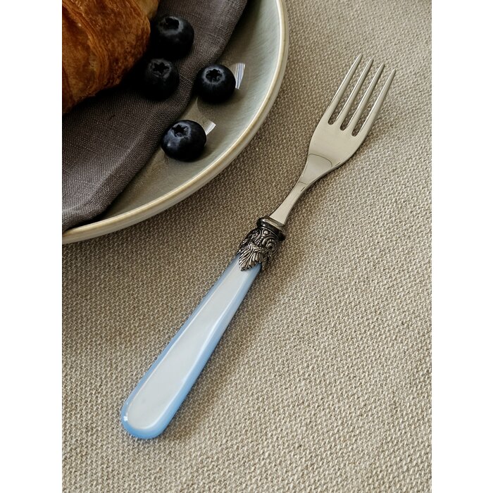 Fourchette, Bleu Clair (éclat nacré), Petit-Déjeuner