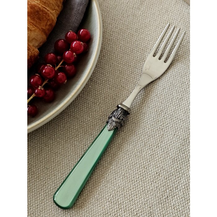 Tenedor, Verde (nácar), Desayuno