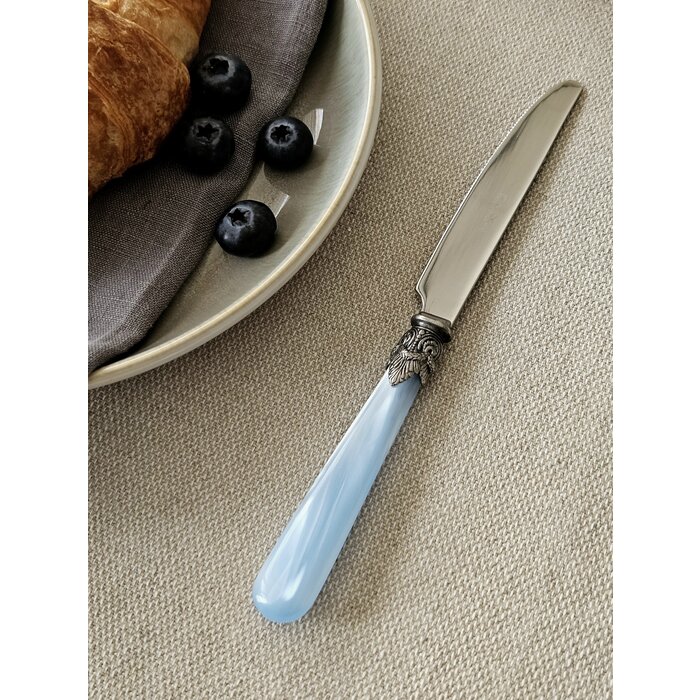 Frühstücksmesser, Hellblau (perlmutt), EME Napoleon