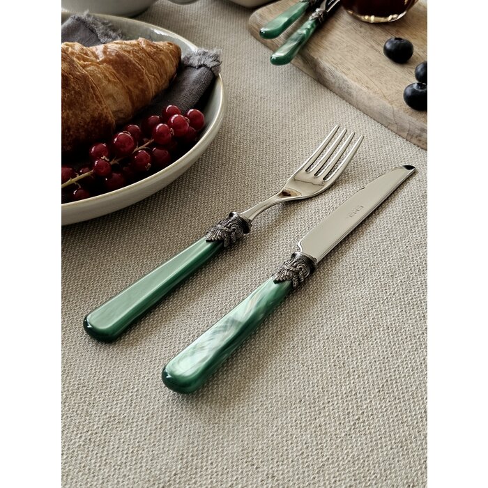 Cuchillo, Azul (nácar), Desayuno