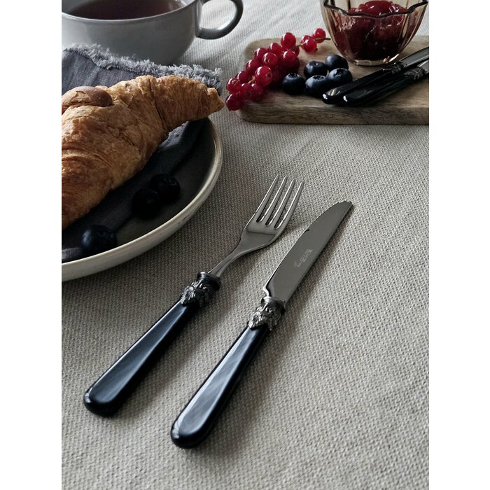 Cuchillo, Negro (nácar), Desayuno
