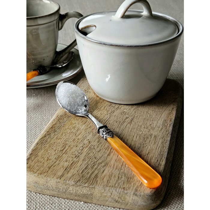 Cucharilla para azúcar, Naranja (brillo nácar)