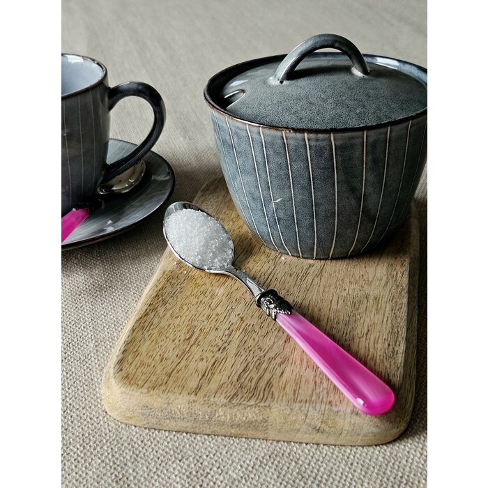 Cucharilla para azúcar, Fucsia (brillo nácar)