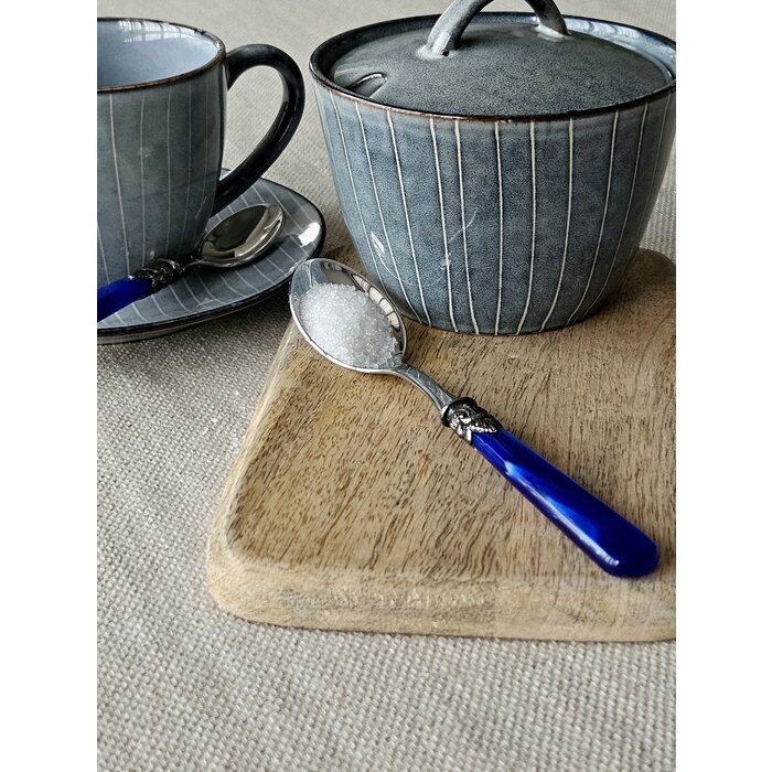 Cucharilla para azúcar, Azul (brillo nácar)