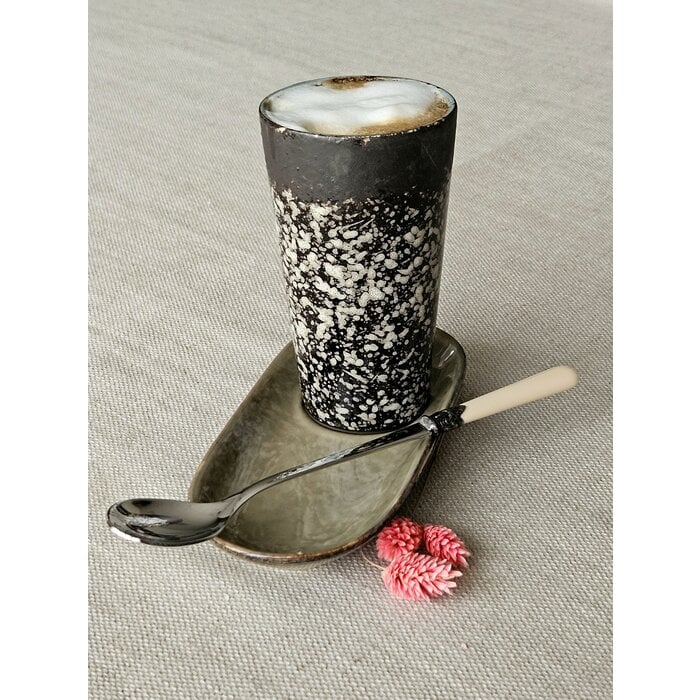 Cucharilla Larga / Cucharilla para Sorbete, Marfil (liso) 21,5 cm